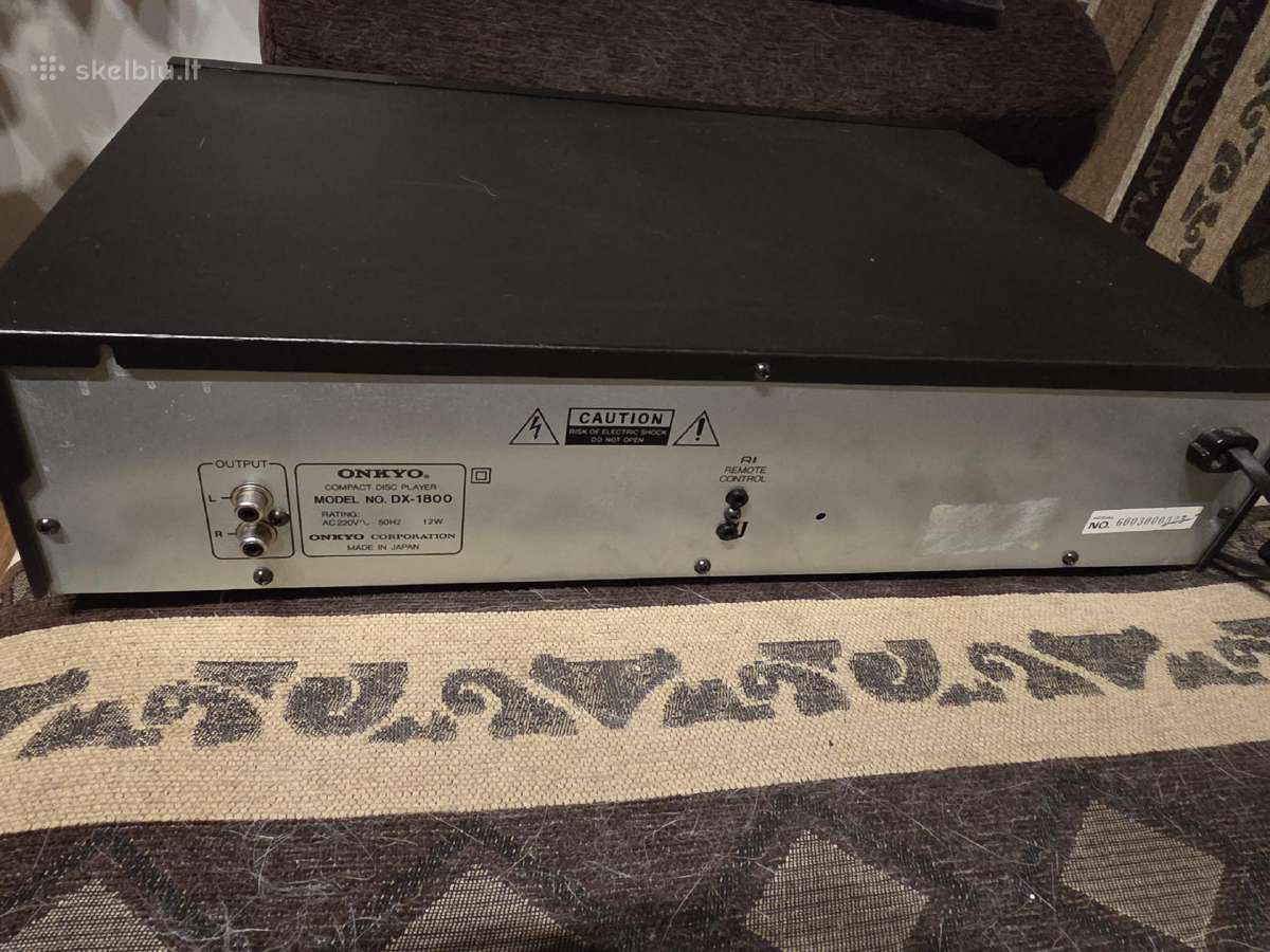Onkyo Dx-1800 - nuotraukos Nr. 3