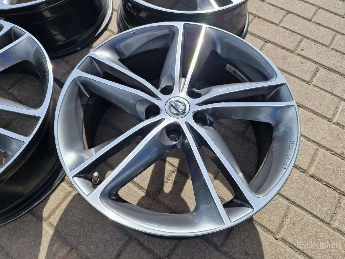 R19 originalus Nissan lieti ratlankiai - nuotraukos Nr. 3