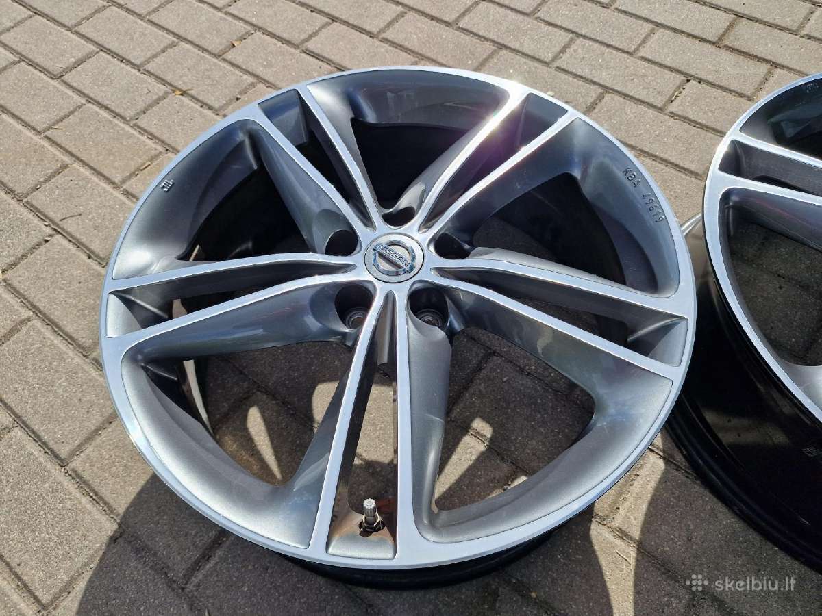 R19 originalus Nissan lieti ratlankiai - nuotraukos Nr. 5