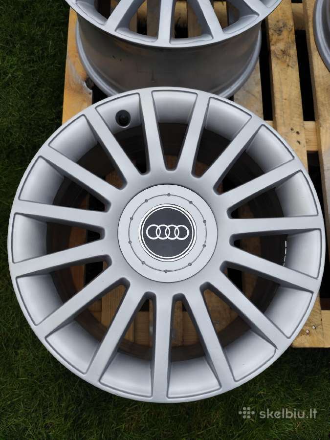 Audi A6 C6 R17 Originalūs Oem Ratlankiai 5x112 - nuotraukos Nr. 2