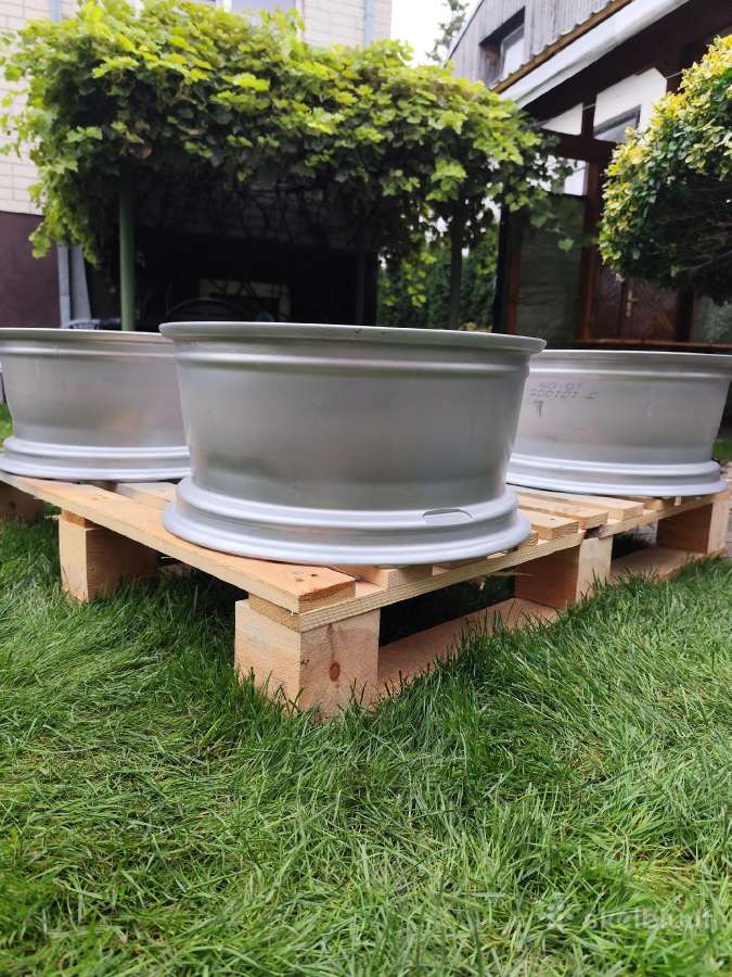 Audi A6 C6 R17 Originalūs Oem Ratlankiai 5x112 - nuotraukos Nr. 4