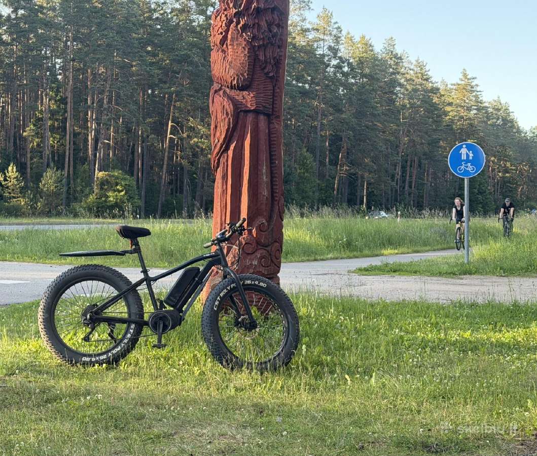 Fatbike elektrinis Momas Bafang - nuotraukos Nr. 4
