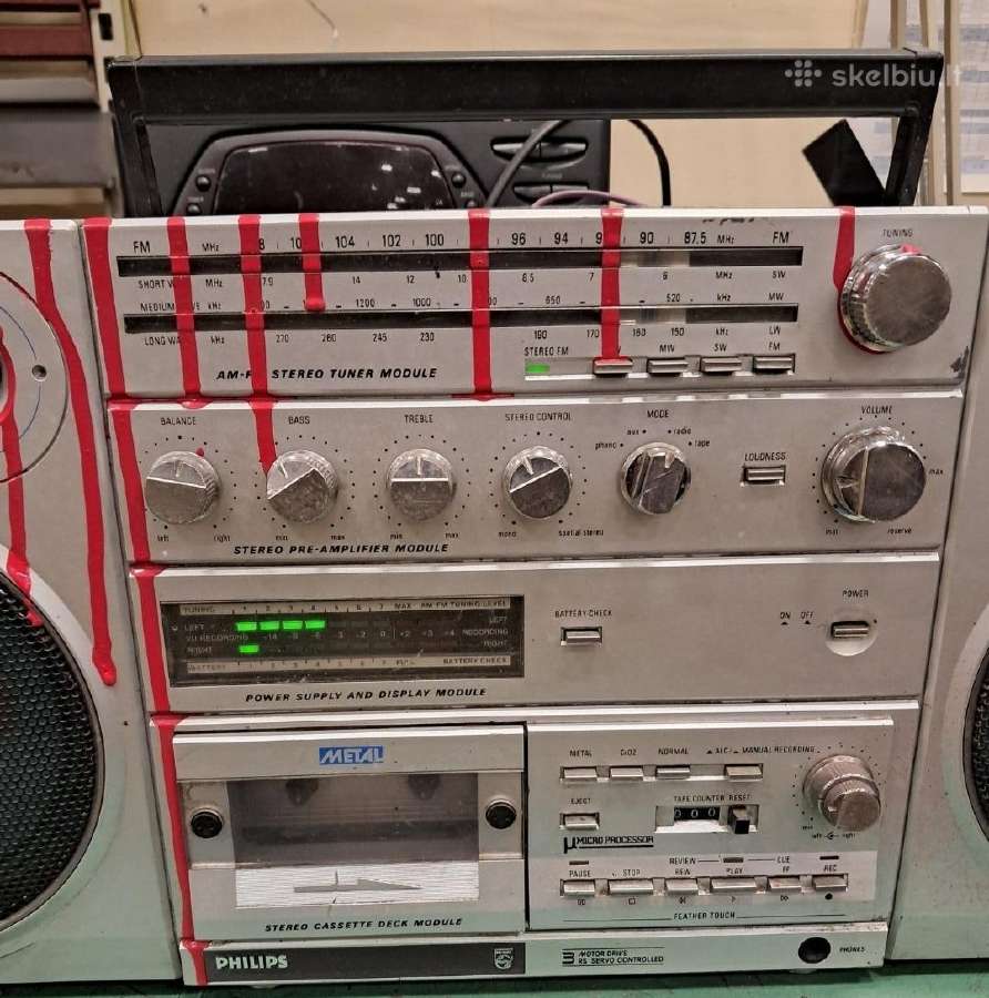 Philips d8614 magnetofonas - nuotraukos Nr. 6