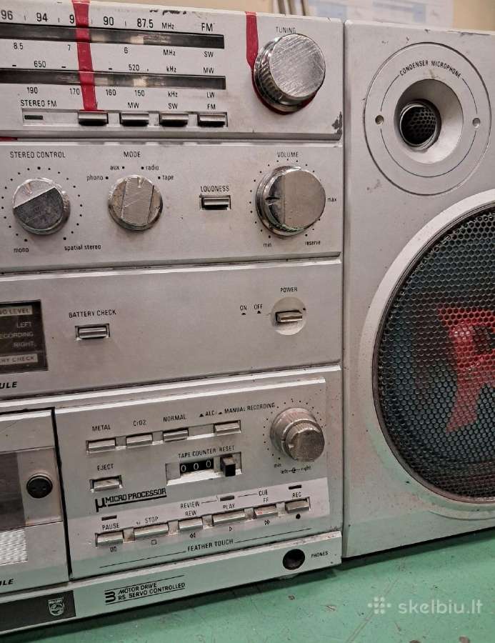 Philips d8614 magnetofonas - nuotraukos Nr. 8