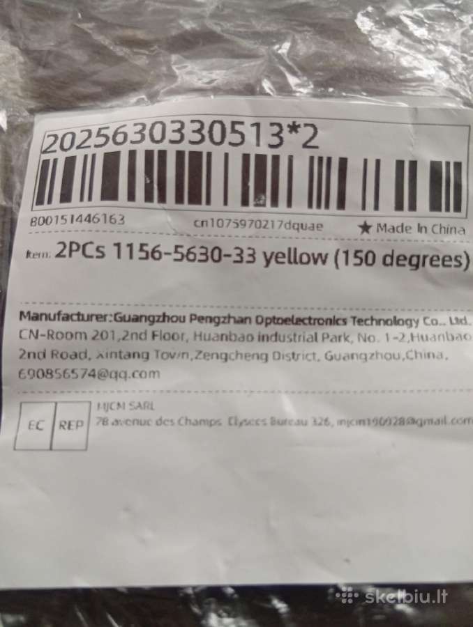 Naujas LED posūkių lempučių komplektas - nuotraukos Nr. 4