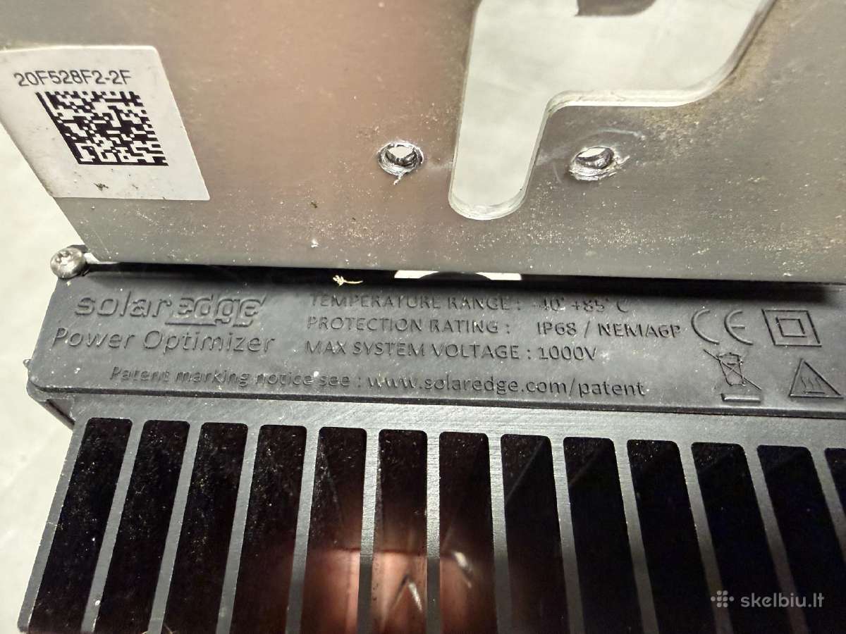 Solaredge Se16k inverteris ir optimizatoriai - nuotraukos Nr. 5