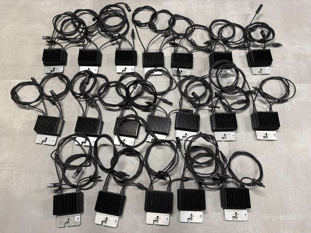 Solaredge Se16k inverteris ir optimizatoriai - nuotraukos Nr. 8