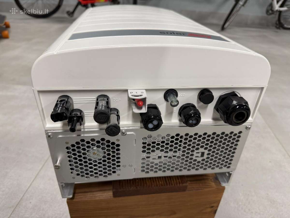 Solaredge Se16k inverteris ir optimizatoriai - nuotraukos Nr. 2