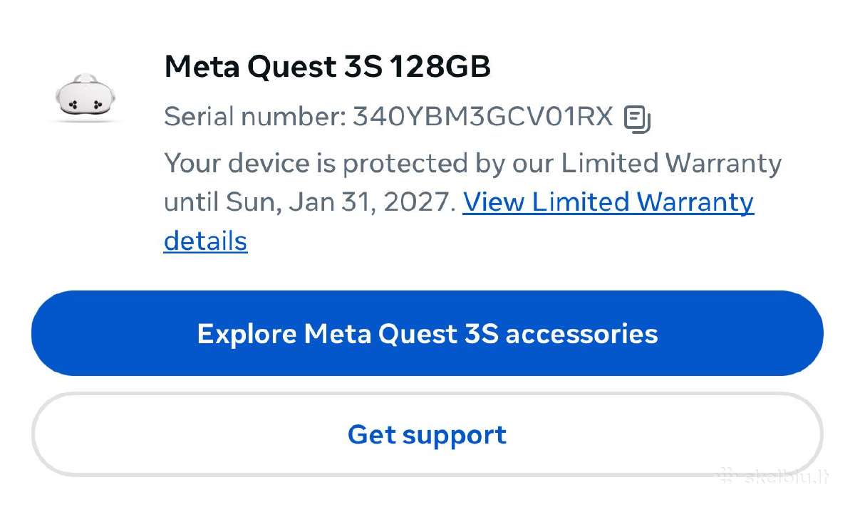 Meta Quest 3s 128gb Oculus Vr Battery Strap games - nuotraukos Nr. 10