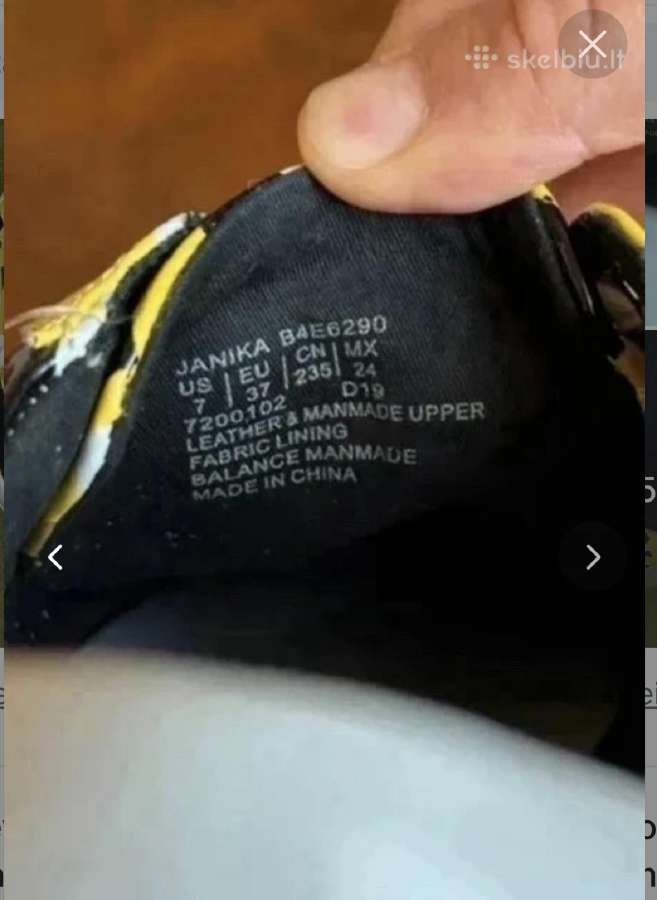 Nauji Calvin Klein natūralios odos sportbačiai 37 - nuotraukos Nr. 5