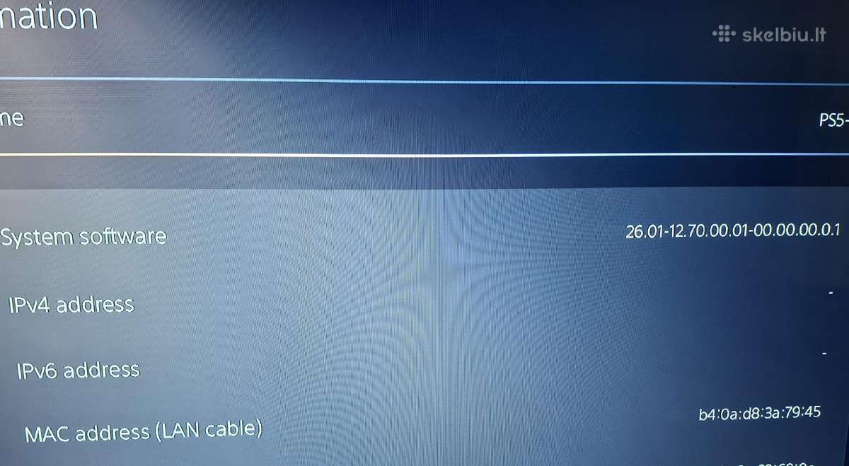 Ps5 slim tinkanti atrisimui. - nuotraukos Nr. 5