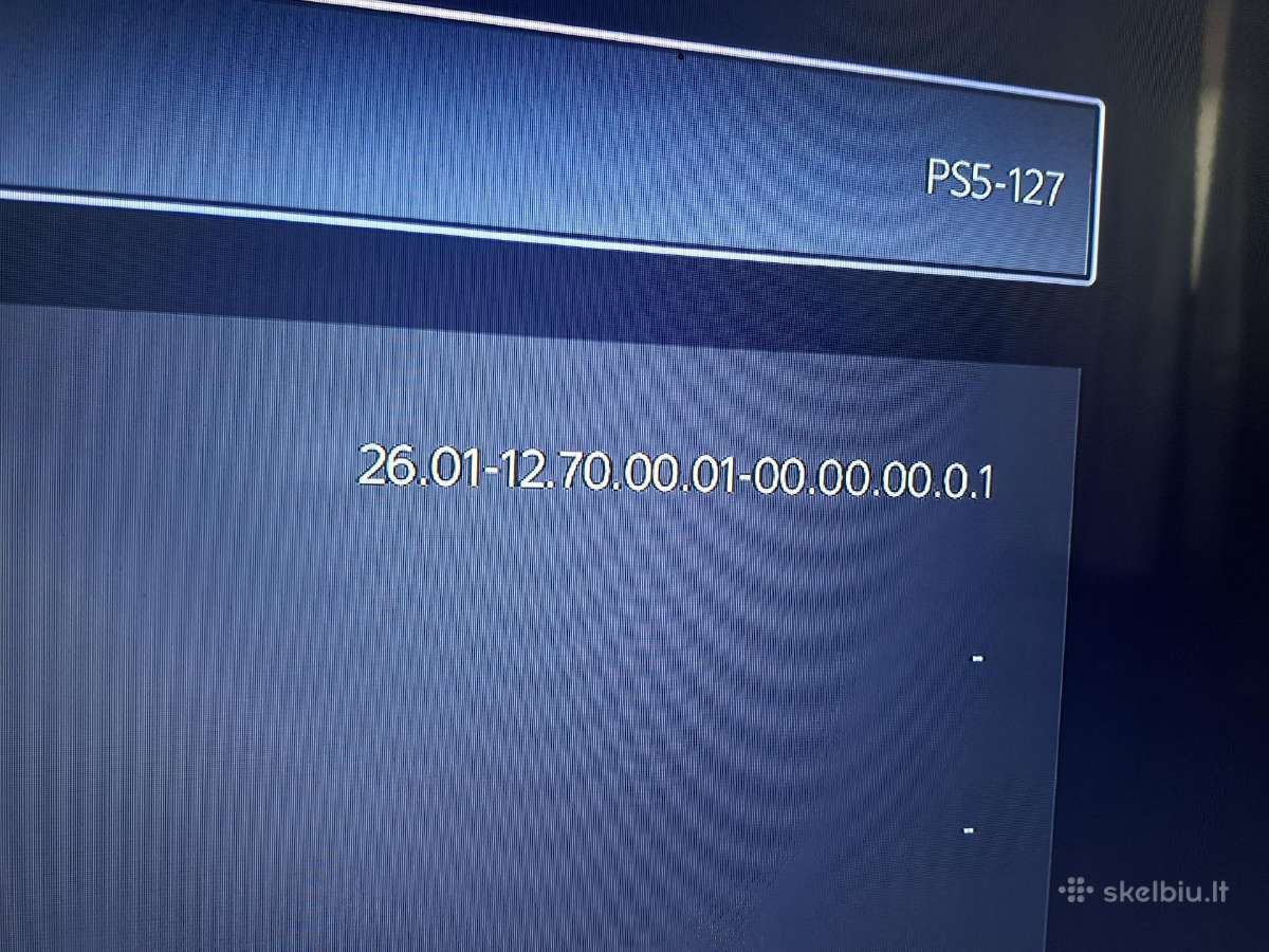 Ps5 slim tinkanti atrisimui. - nuotraukos Nr. 4