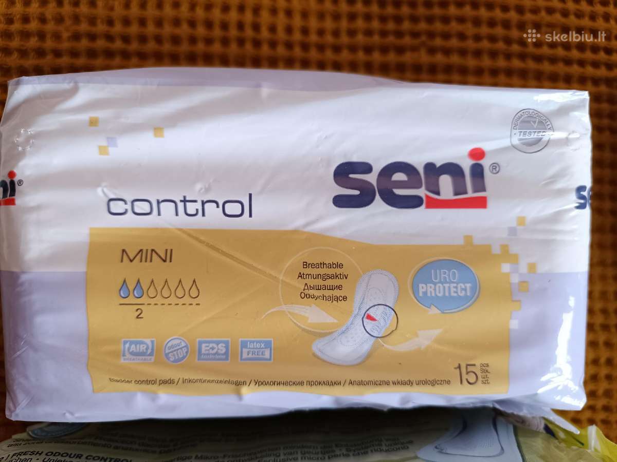 Urologiniai įklotai Seni ir Tena - nuotraukos Nr. 2