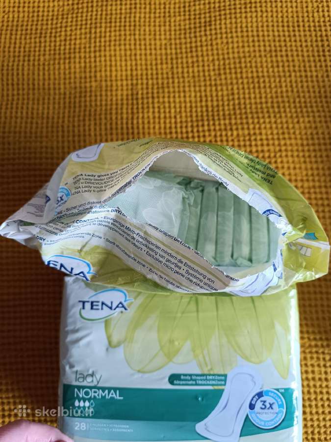 Urologiniai įklotai Seni ir Tena - nuotraukos Nr. 6