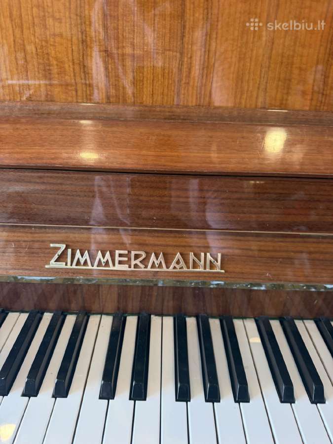 Vokiskas pianinas Zimmermann - nuotraukos Nr. 3