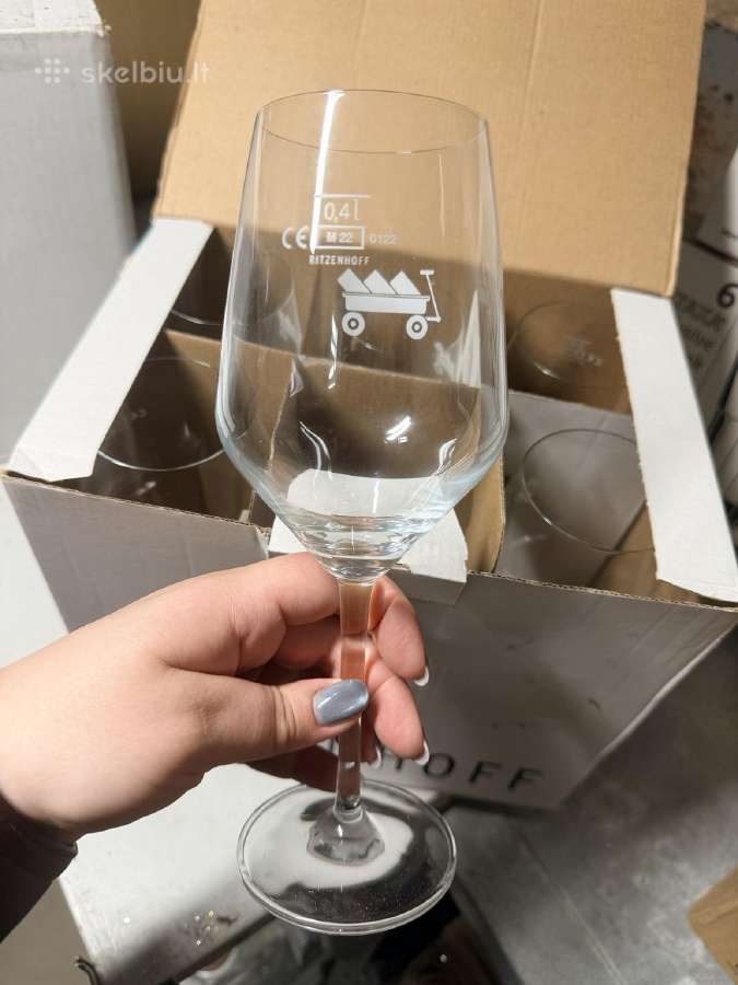 Naujos Ritzenhoff taurės 0,4 l – 1,50 € - nuotraukos Nr. 2