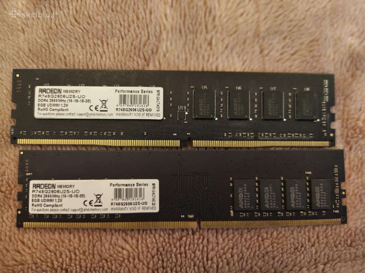 Radeon RAM 16(8x2) - nuotraukos Nr. 2