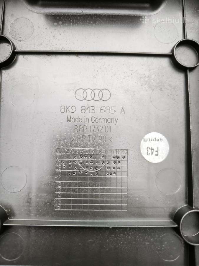 Audi A5 įrankių dėžės - nuotraukos Nr. 4