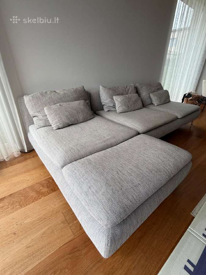 Trivietė sofa - nuotraukos Nr. 3