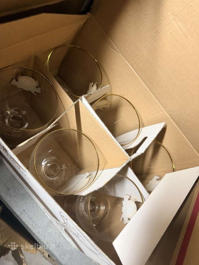 Naujos Grimbergen alaus taurės su reljefu – 1,50 € - nuotraukos Nr. 9