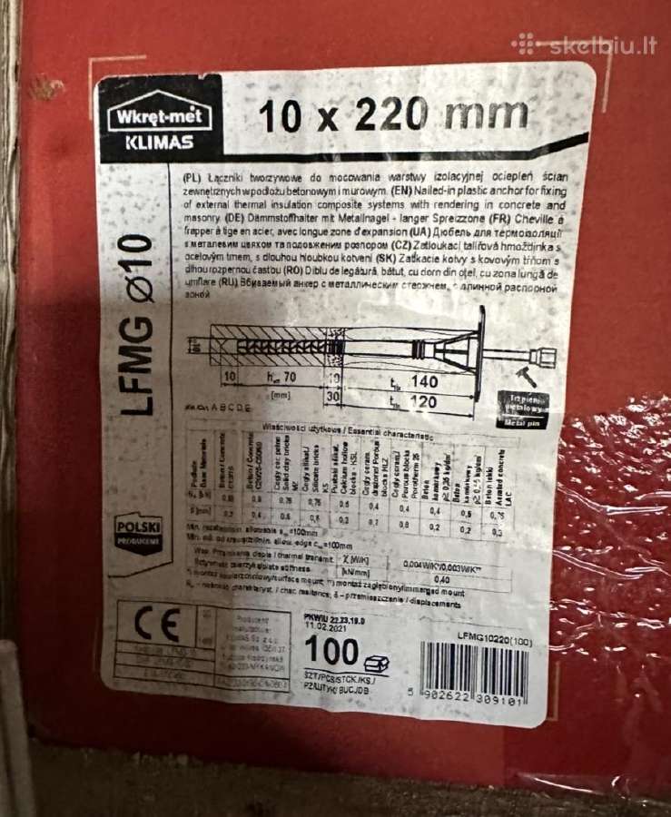 Parduodu fasadines smeiges Klimas 10x220 mm - nuotraukos Nr. 2