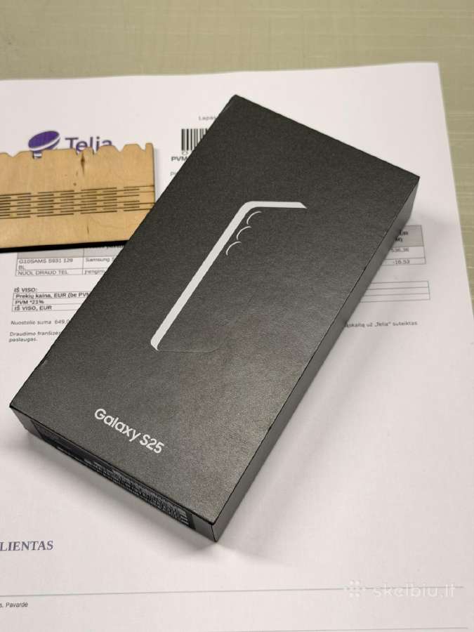 Samsung Galaxy S25 128gb Naujas - nuotraukos Nr. 3