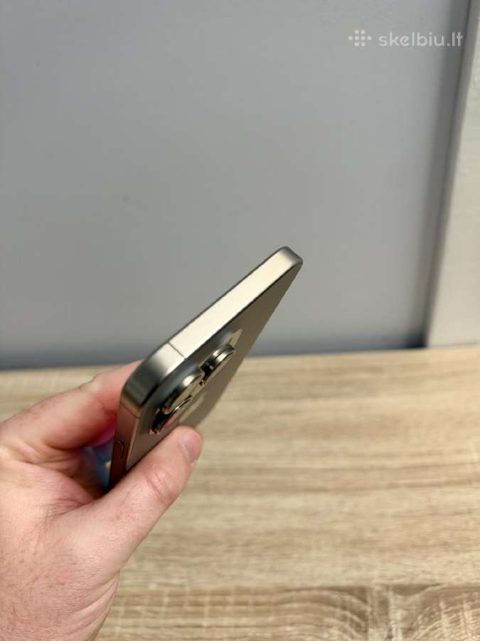 IT naujas! Apple iPhone 15 Pro Max, Natural Titan - nuotraukos Nr. 3
