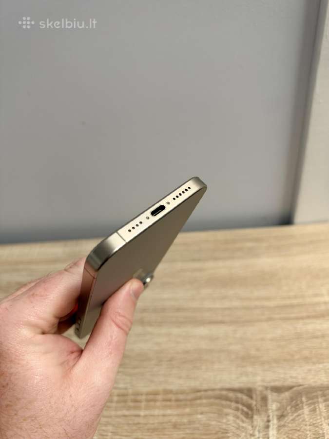 IT naujas! Apple iPhone 15 Pro Max, Natural Titan - nuotraukos Nr. 5