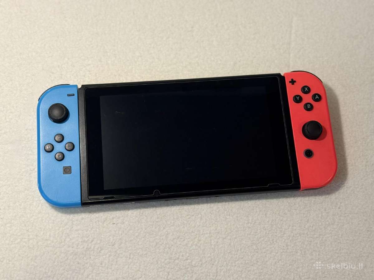 Nintendo Switch V2 32gb Nsw Blue & Red - nuotraukos Nr. 2