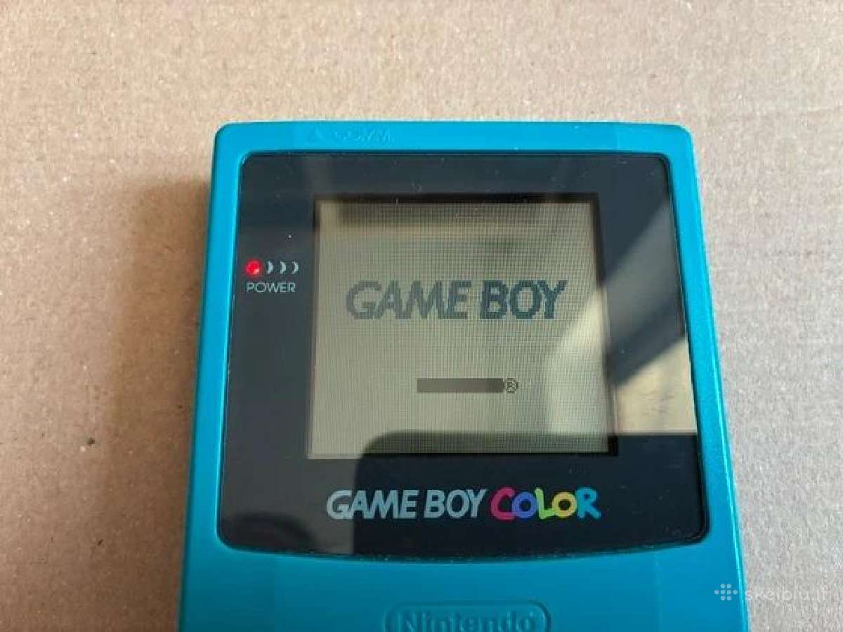 Nintendo Gameboy Color konsolė - nuotraukos Nr. 4