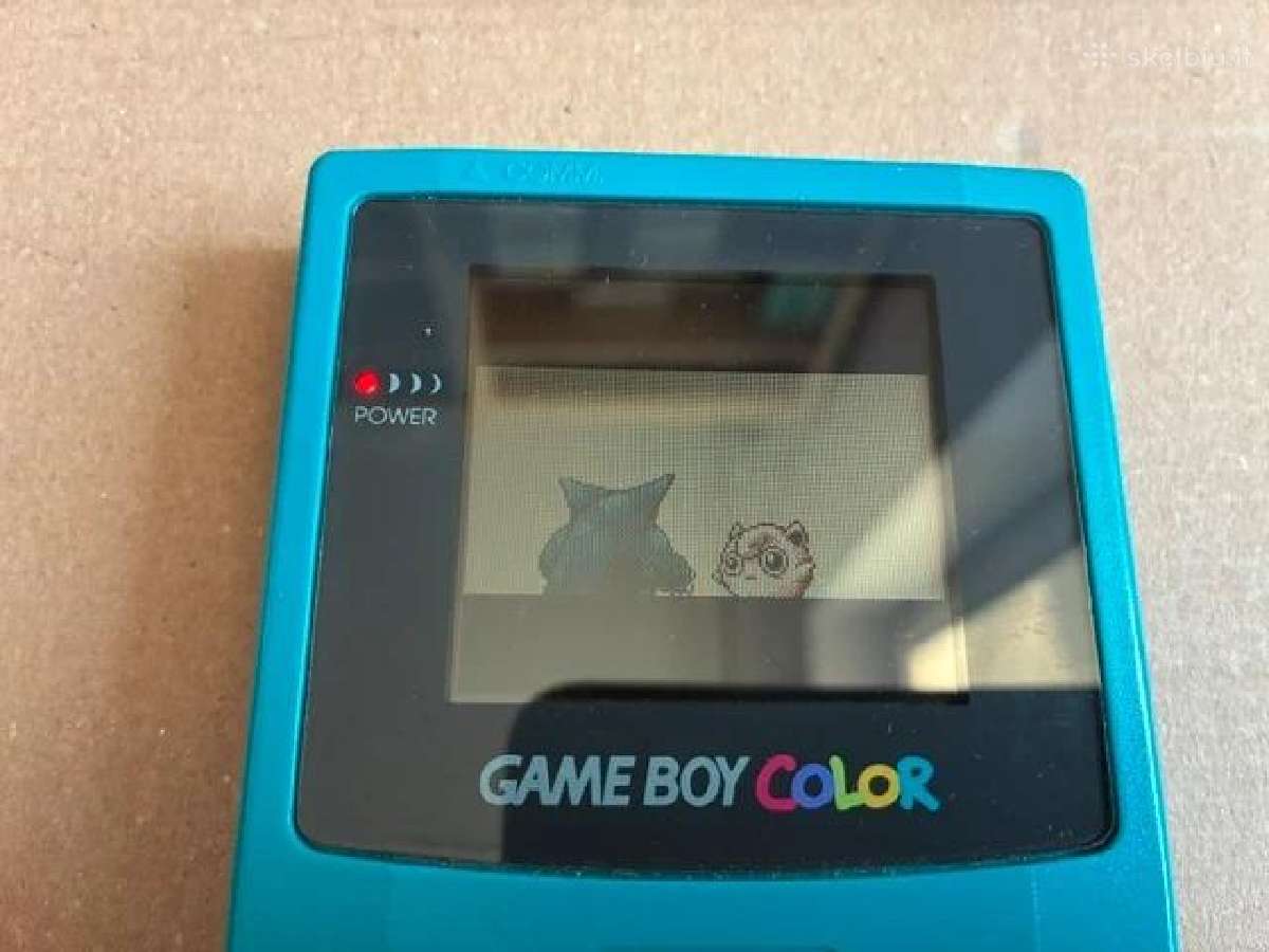 Nintendo Gameboy Color konsolė - nuotraukos Nr. 5