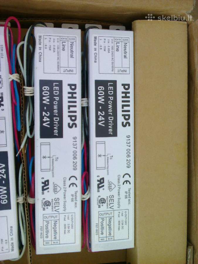 LED maitinimo blokai Philips 24 V - nuotraukos Nr. 4