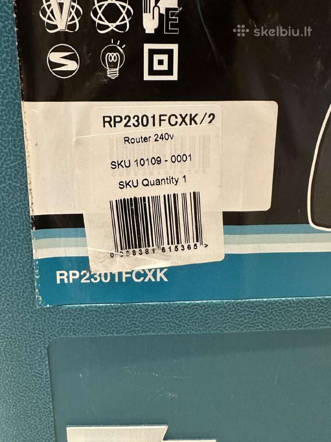 Freza Makita Rp2301fc, 2100 W - nuotraukos Nr. 3