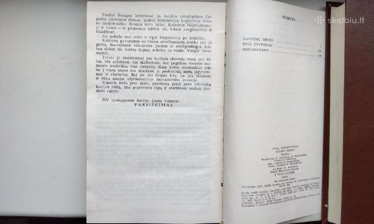V. Mykolaitis - Putinas. Altorių šešėly. 1983 m. l - nuotraukos Nr. 11