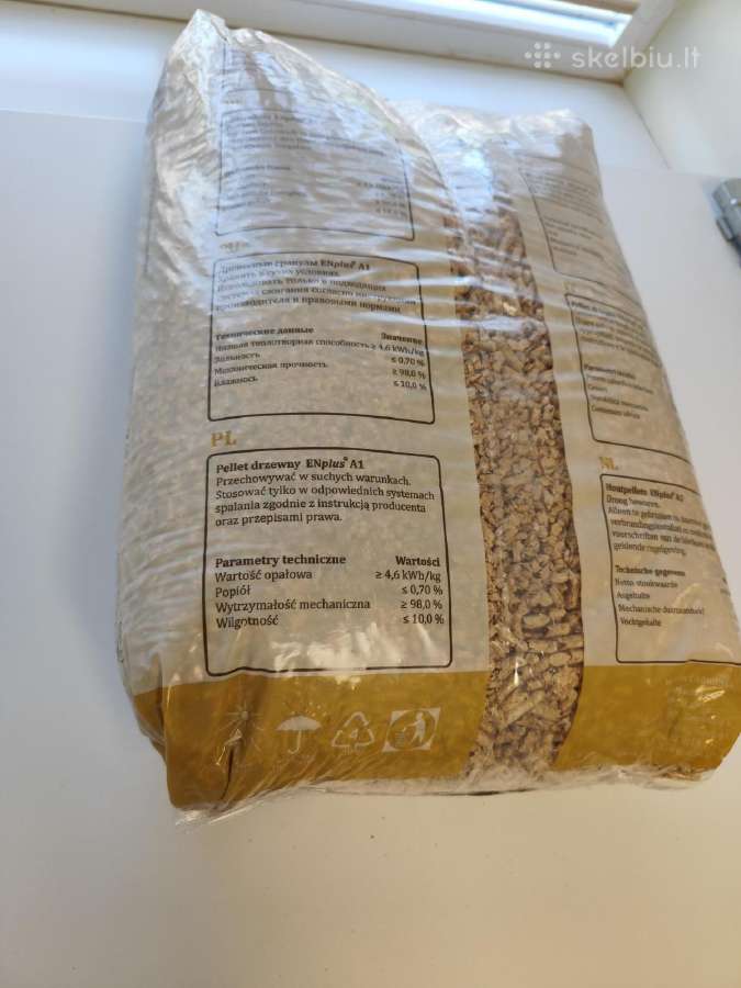 Sertifikuotos Enplus A1 Granules - nuotraukos Nr. 3