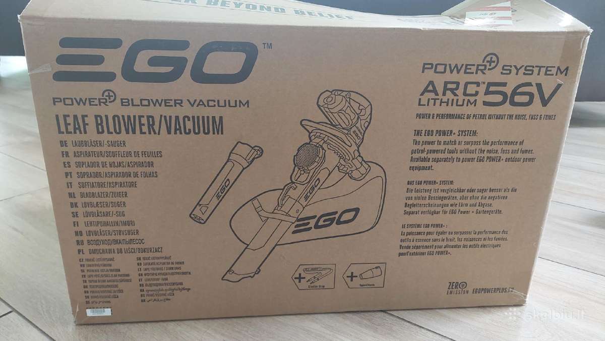 Lv5000e lapų siurblys-pūstuvas Egopower+ 3in1 - nuotraukos Nr. 4