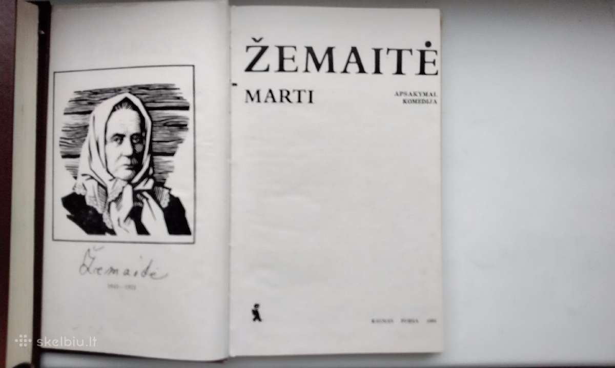 Žemaitė. Marti. 1985 m. leid. - nuotraukos Nr. 2