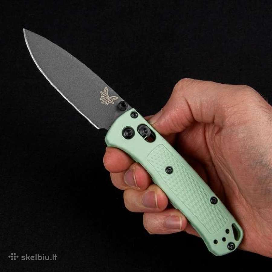 Peilis Benchmade 533gy-06 Mini Bugout Sea Foam - nuotraukos Nr. 4