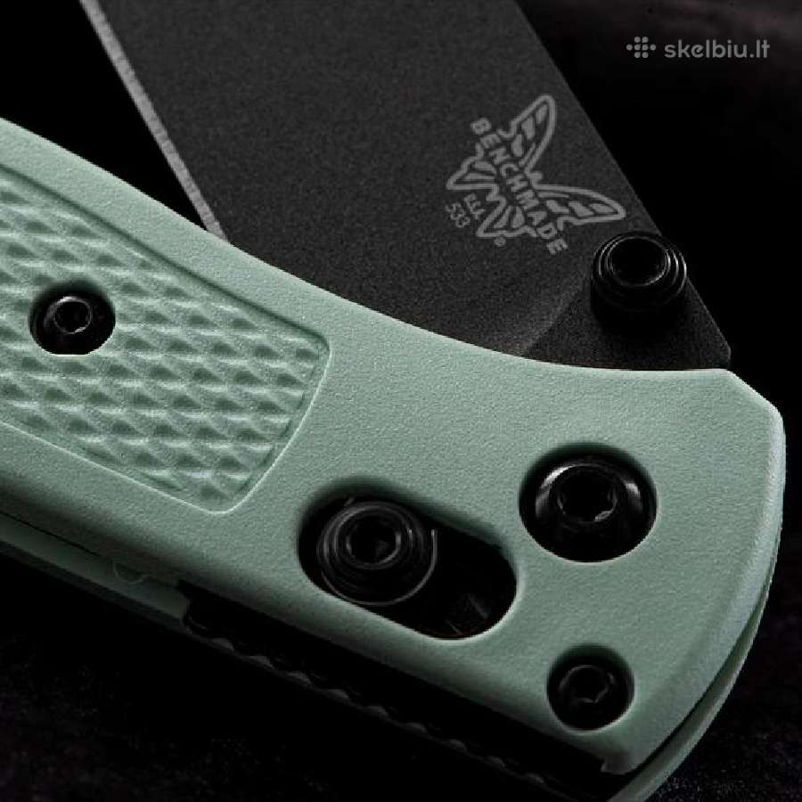 Peilis Benchmade 533gy-06 Mini Bugout Sea Foam - nuotraukos Nr. 5