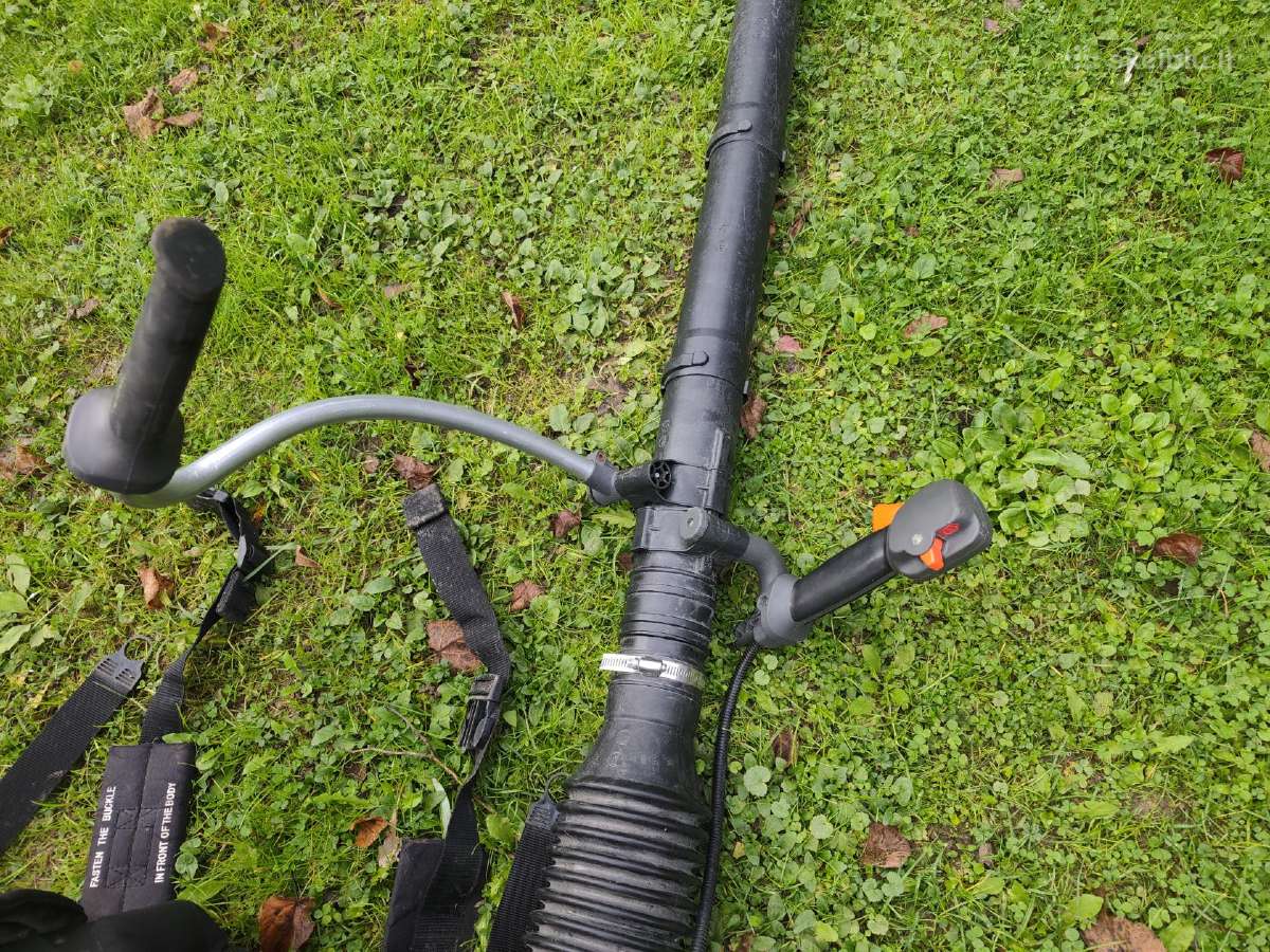 Husqvarna 350bt benzininis lapų pūstuvas - nuotraukos Nr. 6