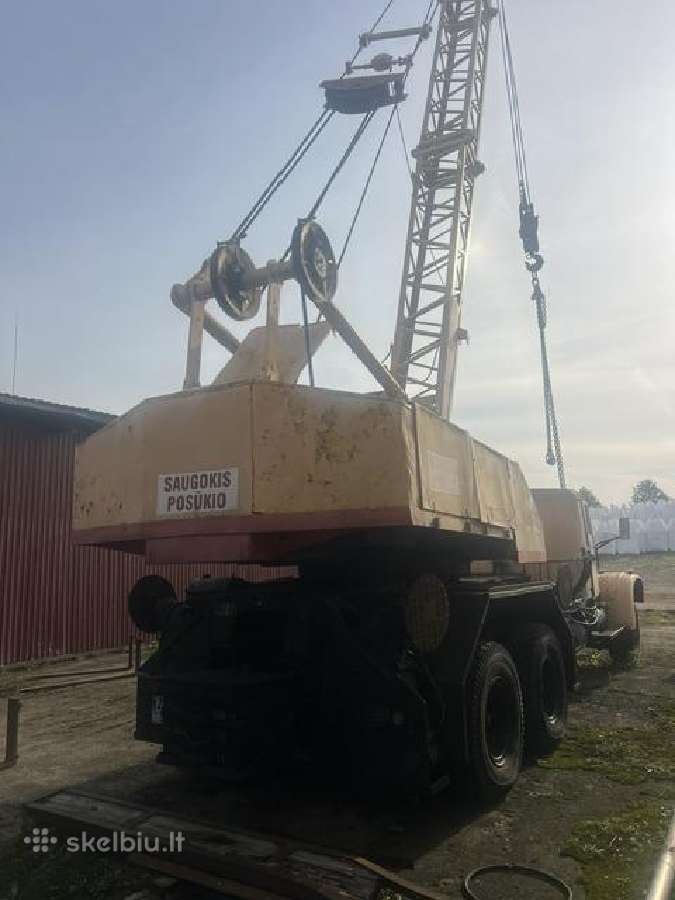 Parduodamas automobilinis kranas Ks-4561-a(kraz-1) - nuotraukos Nr. 5