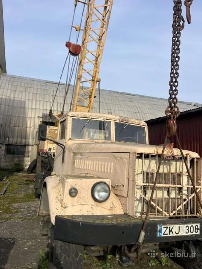 Parduodamas automobilinis kranas Ks-4561-a(kraz-1) - nuotraukos Nr. 9