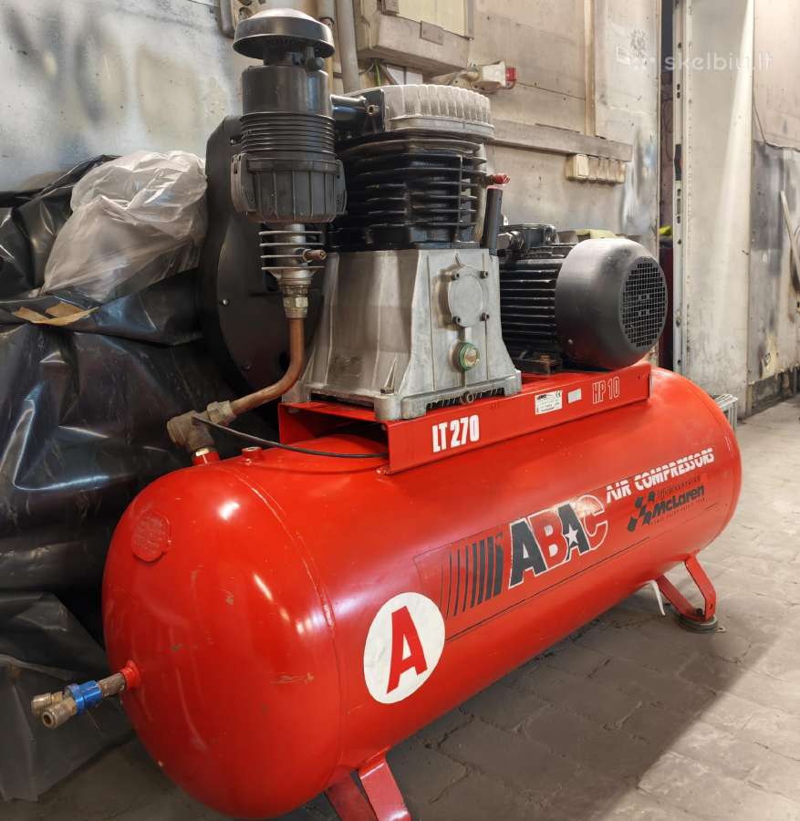 Abac (7,5kw) Itališkas Kompresorius - nuotraukos Nr. 2
