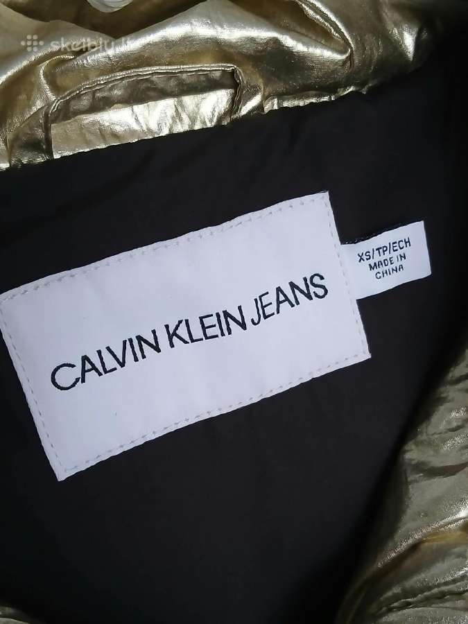 "Calvin Klein Jeans“ pūkinė striukė su gobtuvu - nuotraukos Nr. 3