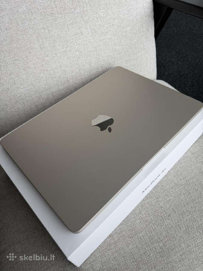MacBook Air 13" M4 (2025), 256gb, Starlight - nuotraukos Nr. 2
