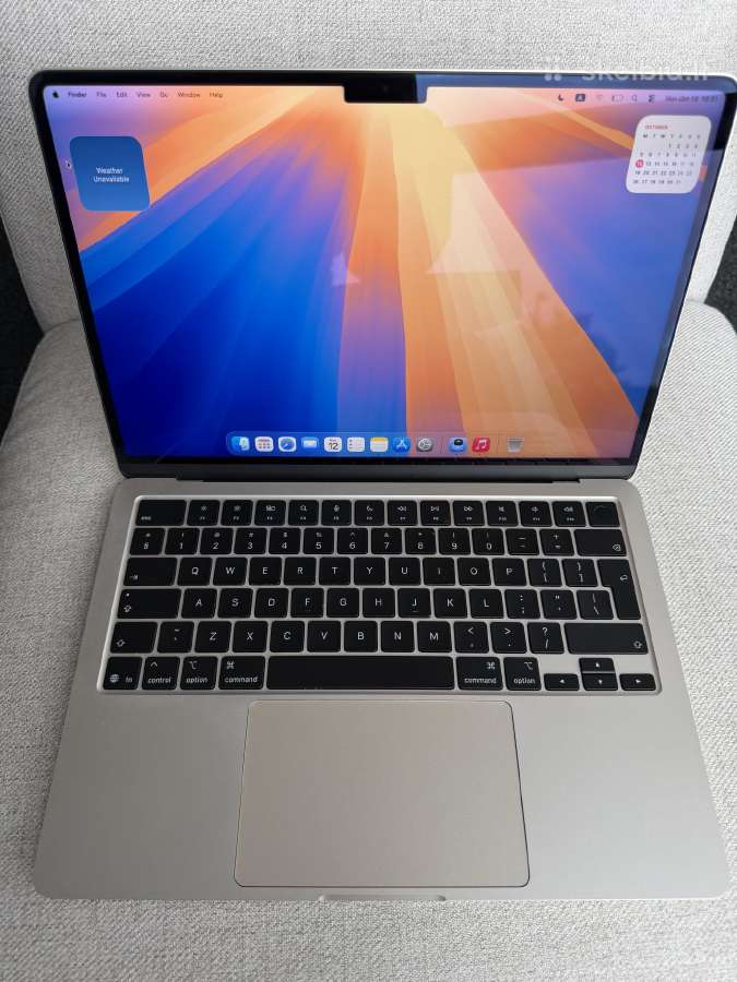 MacBook Air 13" M4 (2025), 256gb, Starlight - nuotraukos Nr. 5