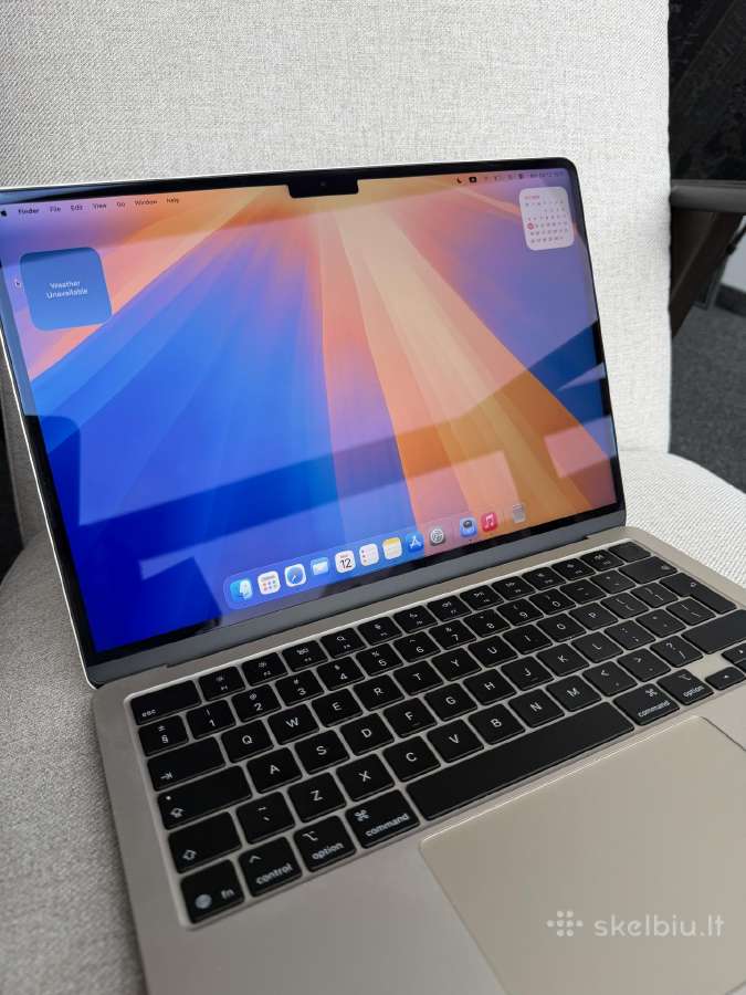MacBook Air 13" M4 (2025), 256gb, Starlight - nuotraukos Nr. 6