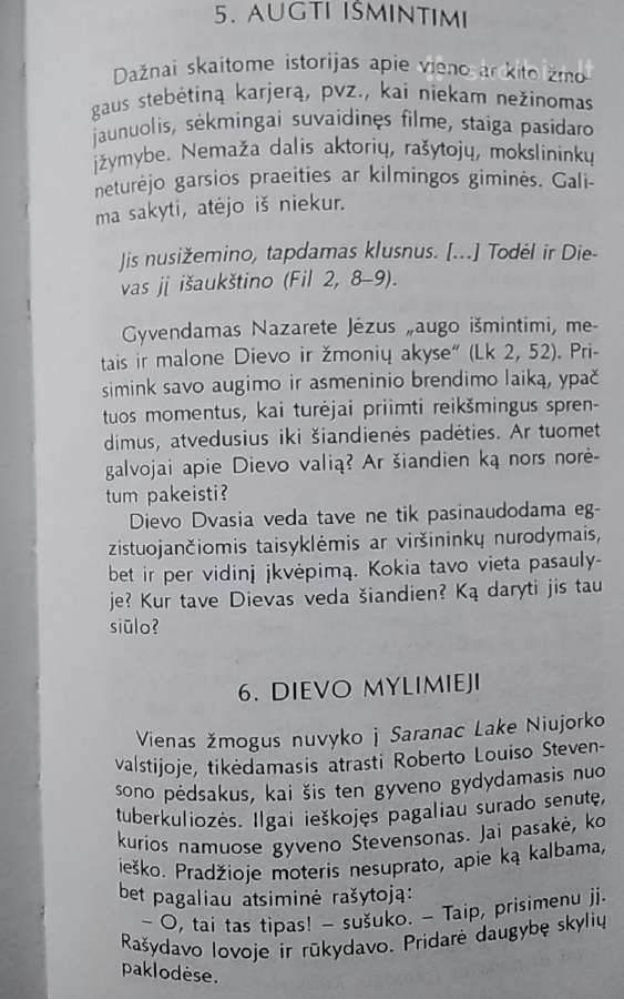 Eik į savo kambarėlį: dvasinės pratybos - nuotraukos Nr. 8