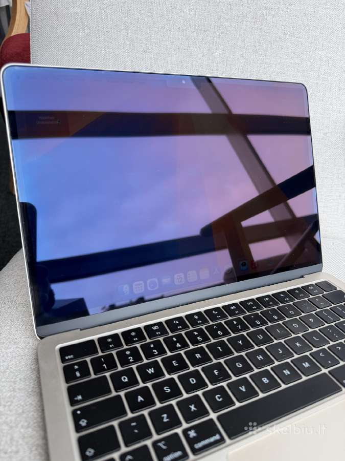 MacBook Air 13" M4 (2025), 256gb, Starlight - nuotraukos Nr. 7