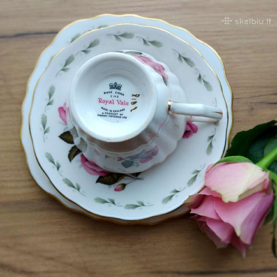 Royal Vale Vintage,angliškas kaulinis porcelianas - nuotraukos Nr. 4